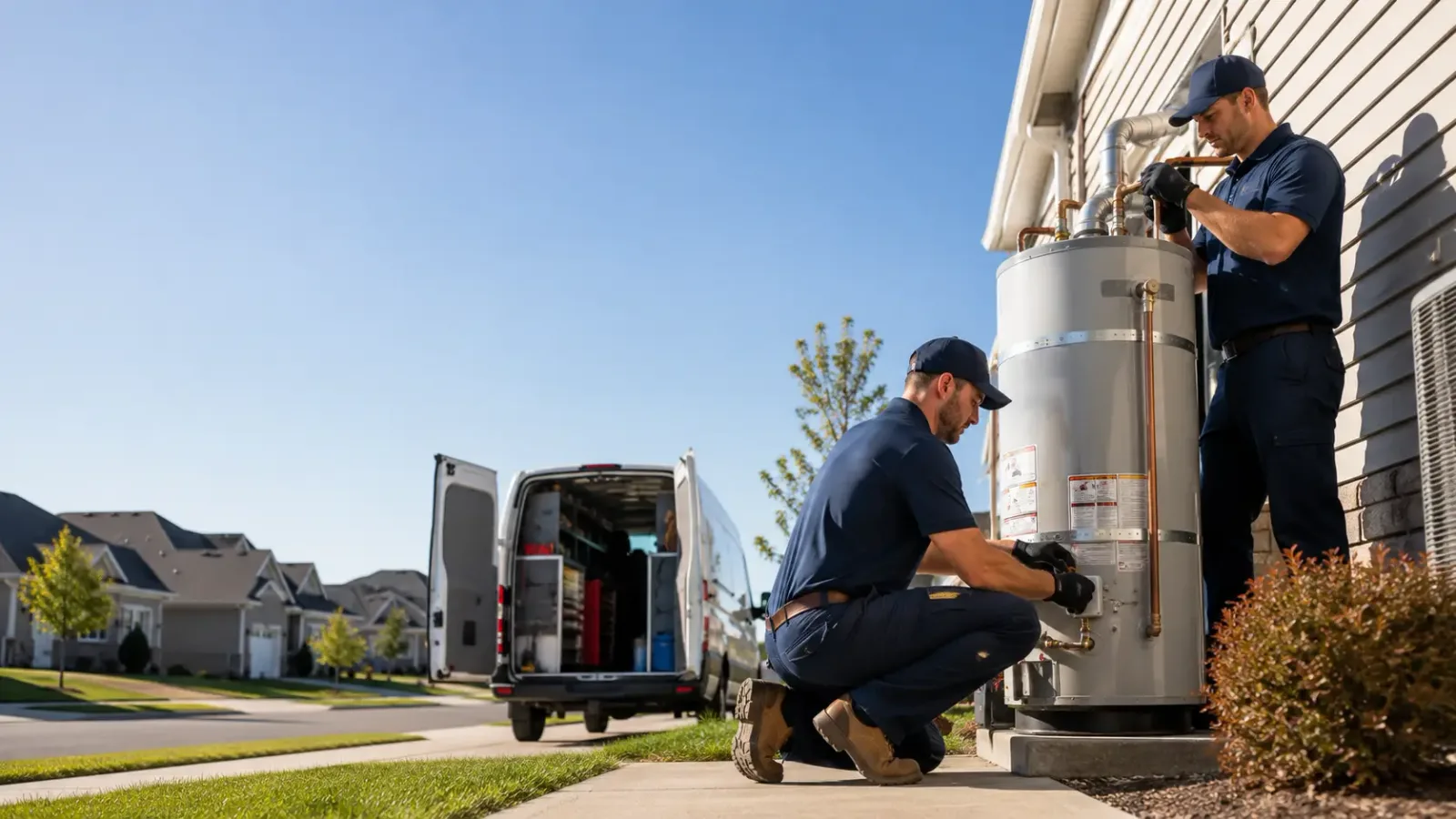 Water Heater Installation in Bruceville, TX